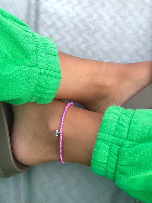 Pink Anklet